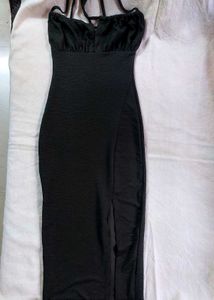 Black Bodycon Mini Dress