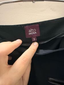 alto moda plus size black pant