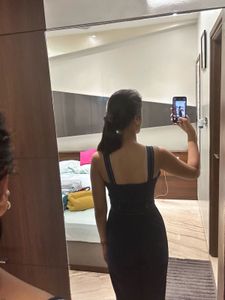 The Flirt Fit – Midnight Cut-Out Jumpsuit