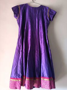 Elegant Purple Embroidered Kurta Set