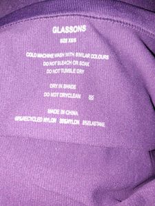 Glassons Purple Seamless Ribbed Cami Crop Top (Siz
