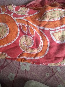 Vibrant Floral Print Bedsheet
