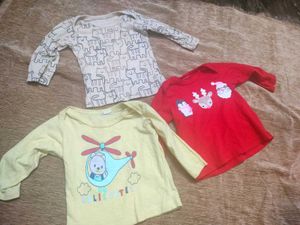 Cute Baby Long Sleeve Tops Bundle