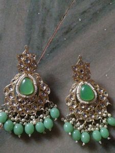 Beautiful Sky Blue Chandelier Earrings