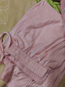 Stunning Embellished Pink Ethnic Gown