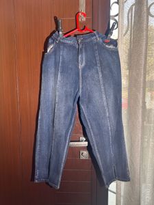 Women's Dark Wash Denim Stretachable Jeans