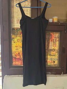 Classic Black Spaghetti Strap Dress
