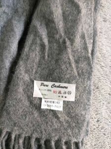Pure Cashmere Grey Scarf