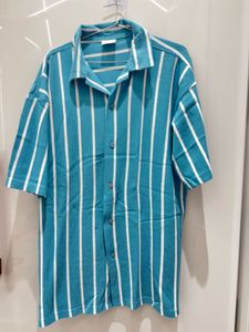 Men's Striped Short Sleeve Shirt
