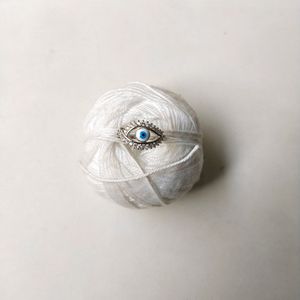 925 Sterling Silver Blue Evil Eye 👁️ Ring.