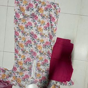 Beautiful Floral Kurta Set