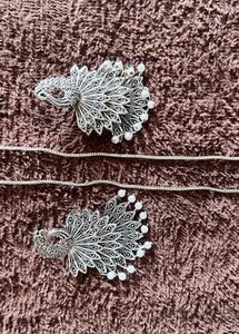 Peacock Design Necklace &amp; Earring Set
