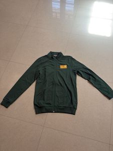 Men's Dark Green Track Jacket