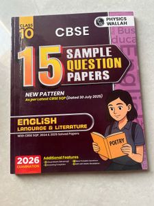CBSE Class 10 Sample Question Papers Set