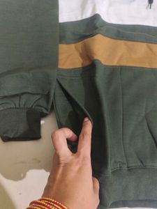 Men's Green Graphic Hoodie