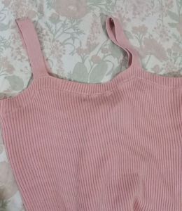 Cute Peach Pink Top