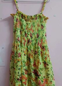 Women's Floral Smocked Dress