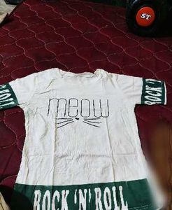 Cute "Meow Rock n Roll" T-Shirt for women