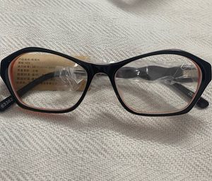 Stylish Black &amp; Red Eyeglasses Frames