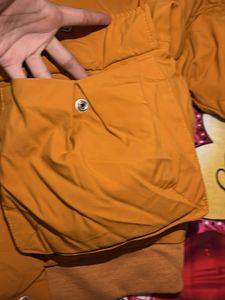 🧡oversized Korean Stylish Mustard Puffer Jacket🧡
