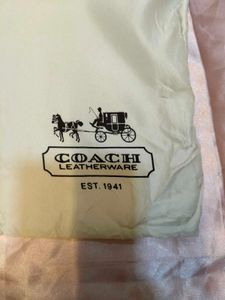 Coach Dust Bag