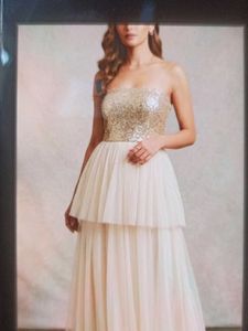 Sparkling Strapless Gown