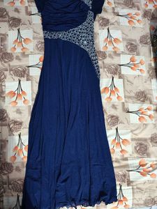 Elegant Blue Gown