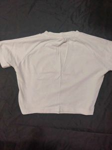 Stylish White Crop Top