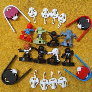 🕷️ Kinder Joy × Spider-Man – Complete Set