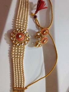 Red Golden Neckless