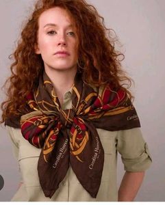 Designer Silk Scarf - Carolina Herrera