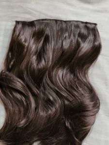 Blackish Brown Wavy Hair Extensions