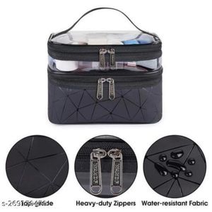 Dual Layer Makeup Bag