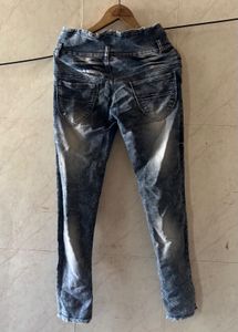 Stylish Acid Wash Jeans