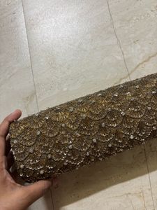 Golden Hand Clutch