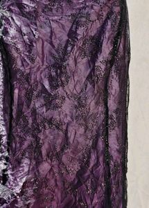 11J6. Elegant Purple Party Dress