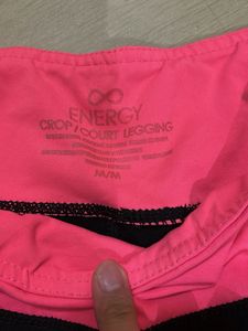 Black &amp; Pink Active Leggings