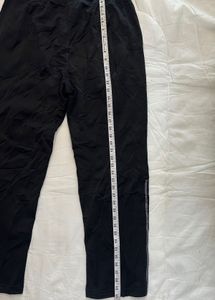 Adidas Black straight fit trouser Track Pants
