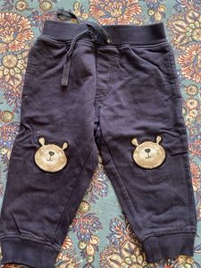 Set of 2 - Red &amp; Blue Joggers with Star n Bear