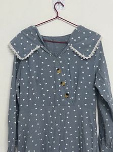 Chic Polka Dot Midi Dress