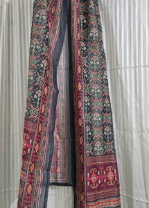 Elegant Printed Saree with Rich Border