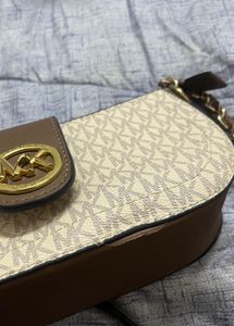Michael Kors Signature Monogram Flap Bag