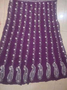 Elegant Embroidered Anarkali Kurta