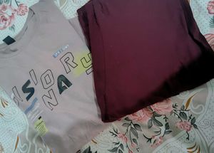 women Graphic Print T-Shirt or pant