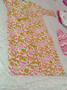 Floral Print Kurta Set with Pants