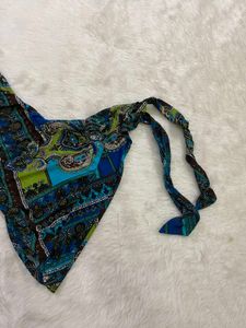 Bohemian Paisley Print Blouse