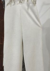 Feather Trim Jumpsuit