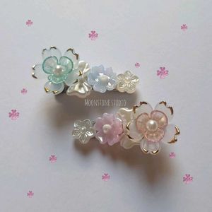 whimsical Floral Hair Clips