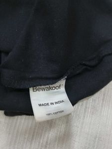 Black Tshirt Casual dress