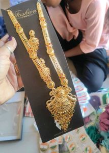 Fashionable Gold-Plated Jewelry Set